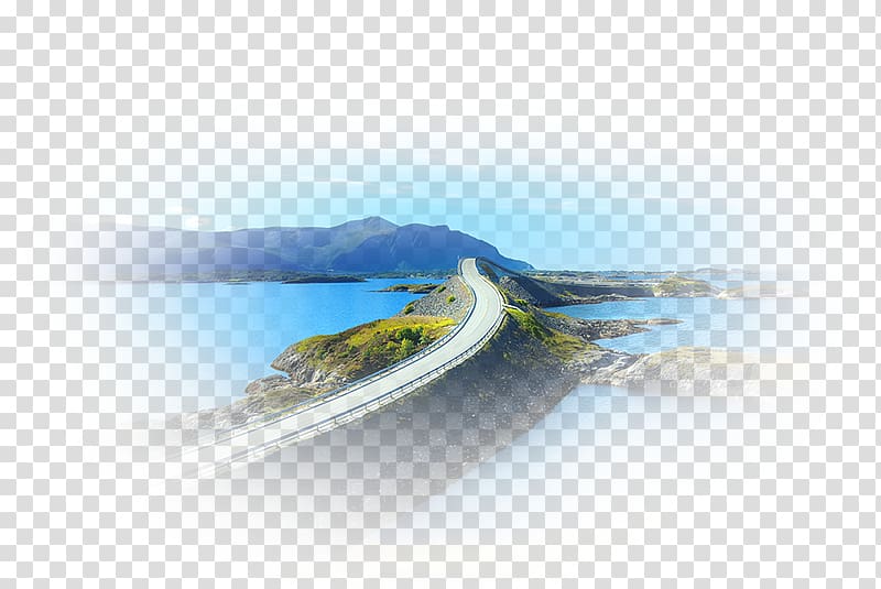 Atlantic Ocean Road Landscape Water resources Desktop , others transparent background PNG clipart