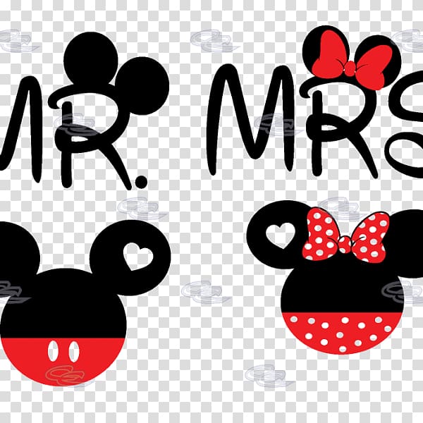 T-shirt Minnie Mouse Mickey Mouse Mrs. The Walt Disney Company, tshirt templates transparent background PNG clipart