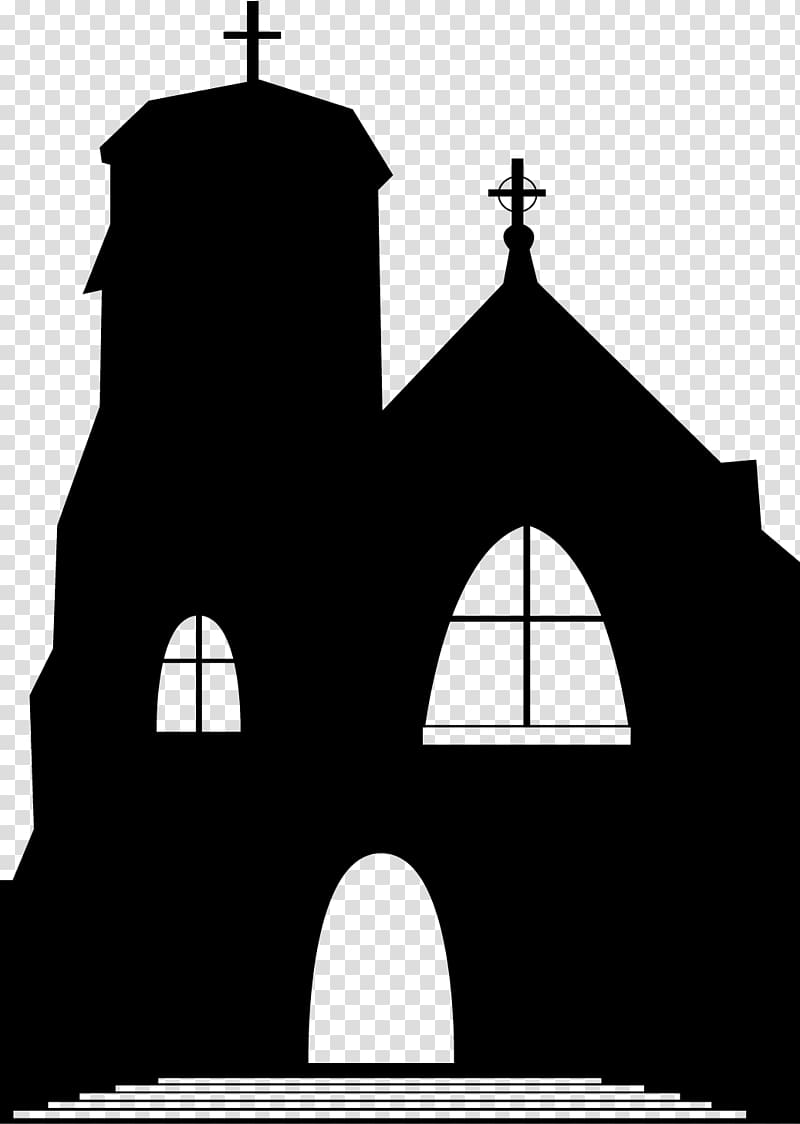 Silhouette Church, Castle Castle silhouette transparent background PNG clipart