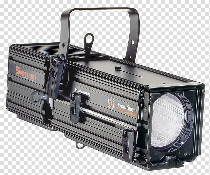 Ellipsoidal reflector spotlight Stage lighting instrument, light transparent background PNG clipart