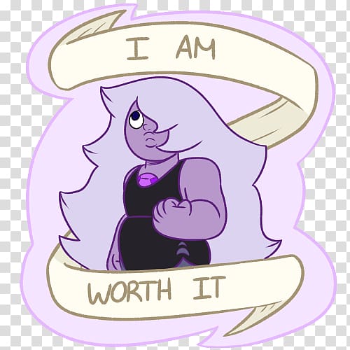 Amethyst Drawing Purple, know your worth quotes transparent background PNG clipart