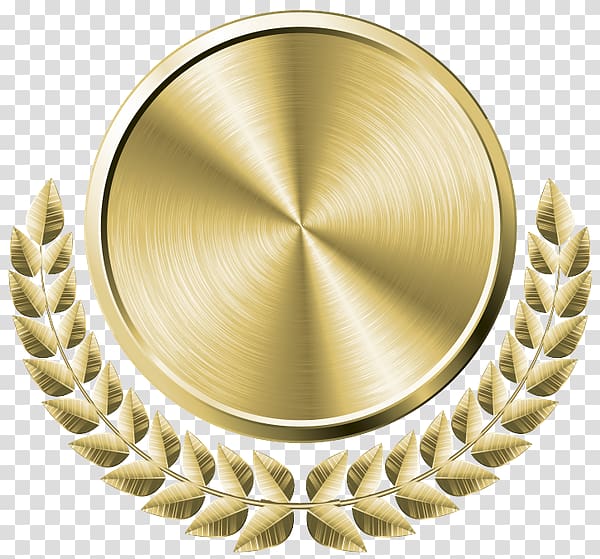 Gold medal Template , medal transparent background PNG clipart