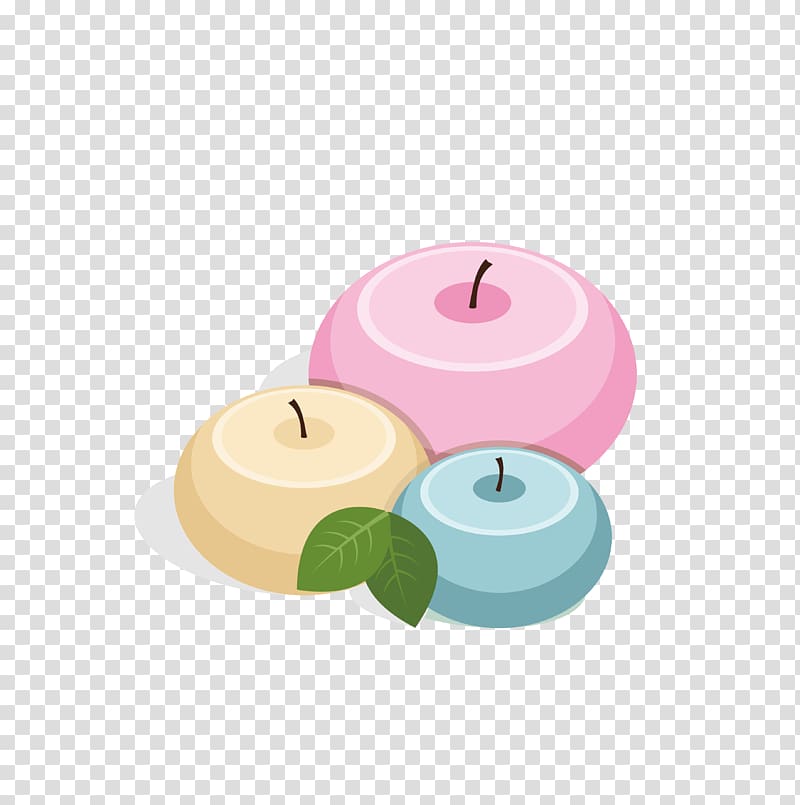 Beauty Spa Make-up , Lovely scented candles material transparent background PNG clipart