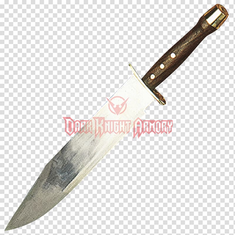 Bowie knife Hunting & Survival Knives Machete Throwing knife, knife transparent background PNG clipart