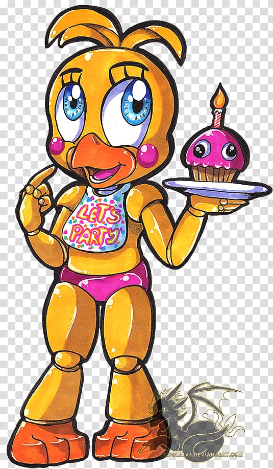 Five Nights at Freddy\'s 2 Five Nights at Freddy\'s 4 Five Nights at Freddy\'s: Sister Location Cupcake, Crazy Chicken transparent background PNG clipart