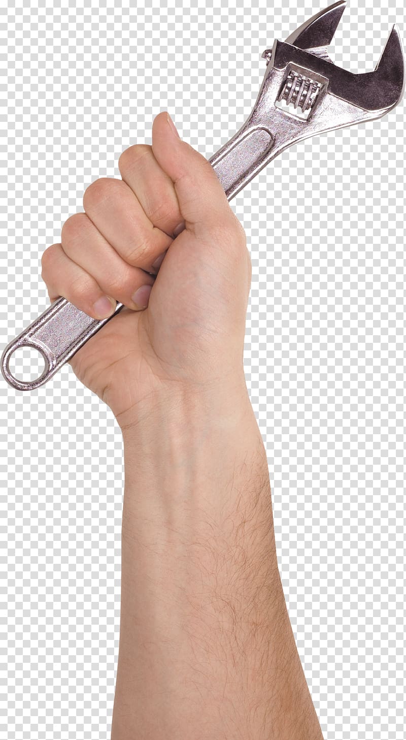 Wrench, spanner transparent background PNG clipart
