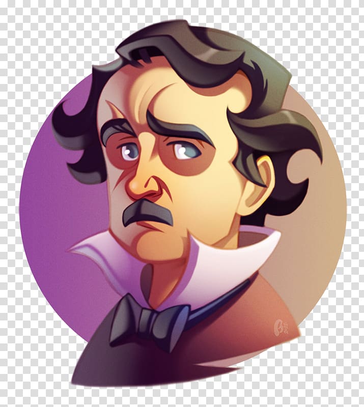 Edgar Allan Poe Illustration Tales of Mystery & Imagination The Sleeper, poe transparent background PNG clipart