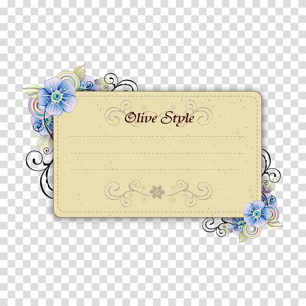 Paper Papel de carta, Floral notes transparent background PNG clipart