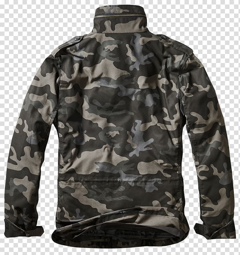 M-1965 field jacket Hood Camouflage MA-1 bomber jacket, camo transparent background PNG clipart
