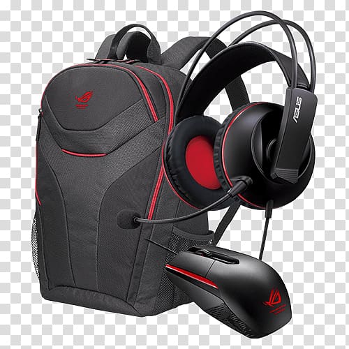 Headphones ASUS Cerberus Arctic Headset Graphics Cards & Video Adapters Laptop, headphones transparent background PNG clipart