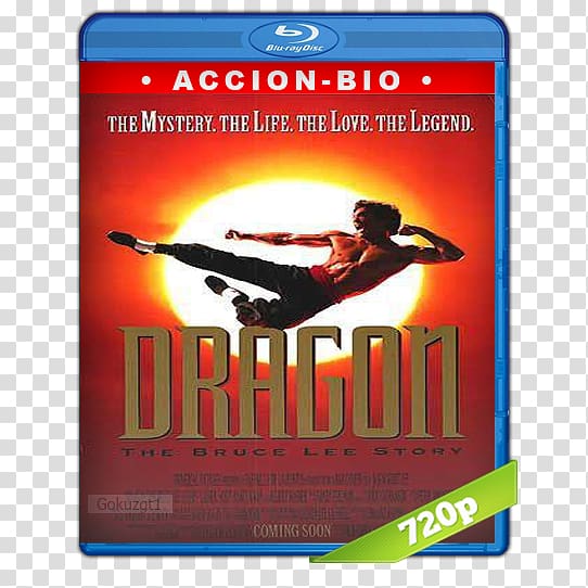 Blu-ray disc 1080p 720p High-definition television 5.1 surround sound, Dragon: The Bruce Lee Story transparent background PNG clipart