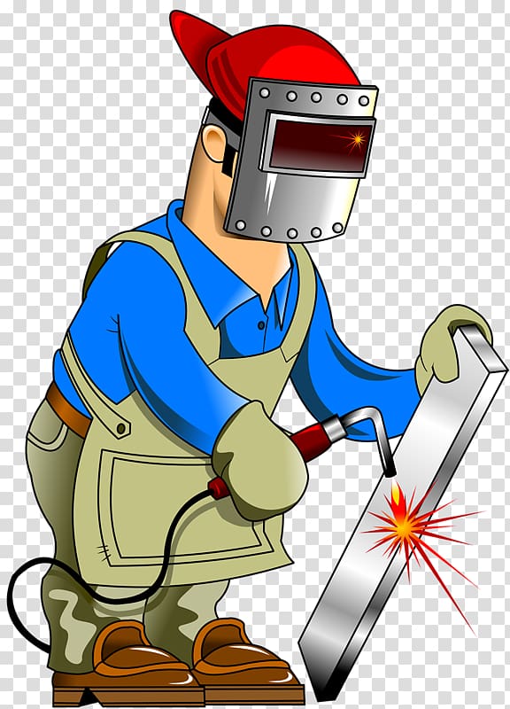 welding illustration, Welder Gas tungsten arc welding , Various Comics transparent background PNG clipart