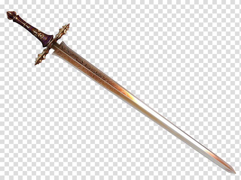 Jaime Lannister Longsword Weapon The Elder Scrolls V: Skyrim, Sword transparent background PNG clipart