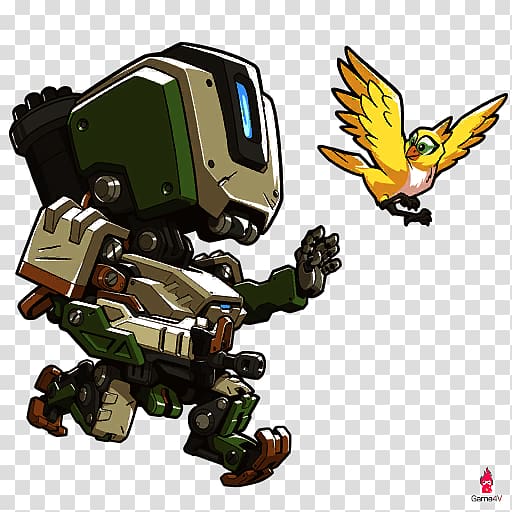 Overwatch Bastion BlizzCon Video game Chibi, Junkrat transparent background PNG clipart