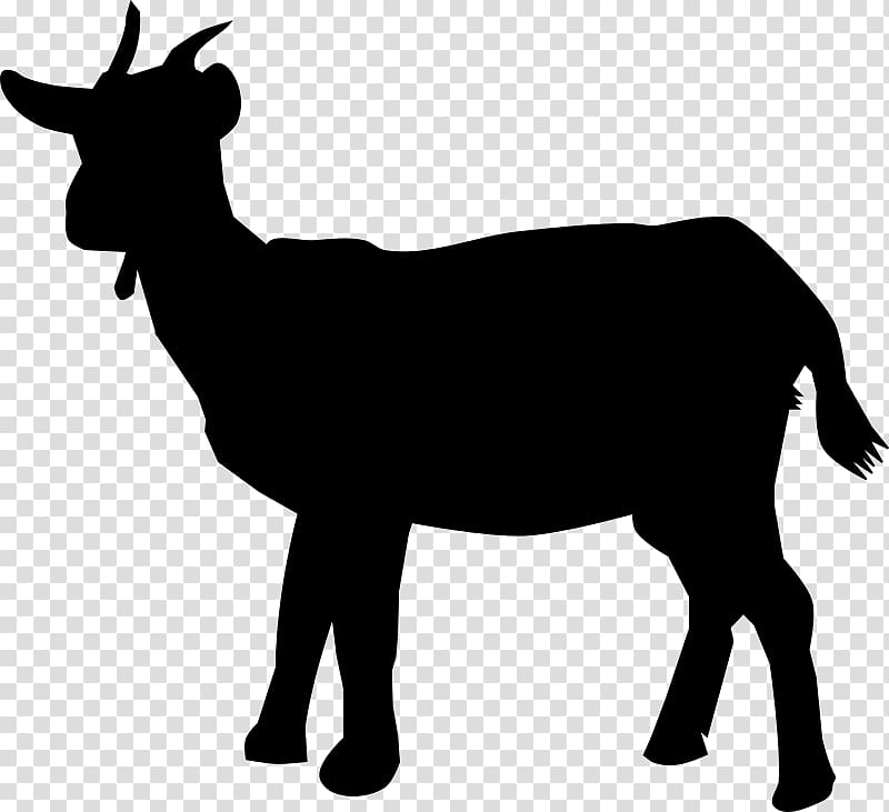 black goat , Boer goat Black Bengal goat Silhouette , goat transparent background PNG clipart