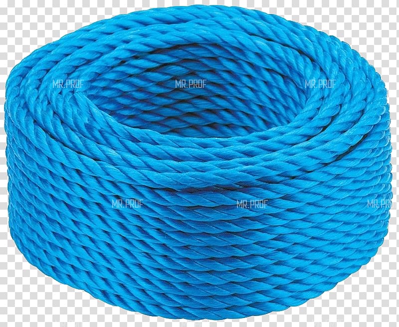 Polypropylene Rope Load securing plastic, rope transparent background PNG clipart