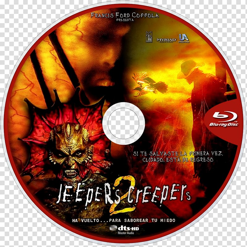 Jeepers Creepers 2 DVD STXE6FIN GR EUR, Jeepers Creepers transparent background PNG clipart