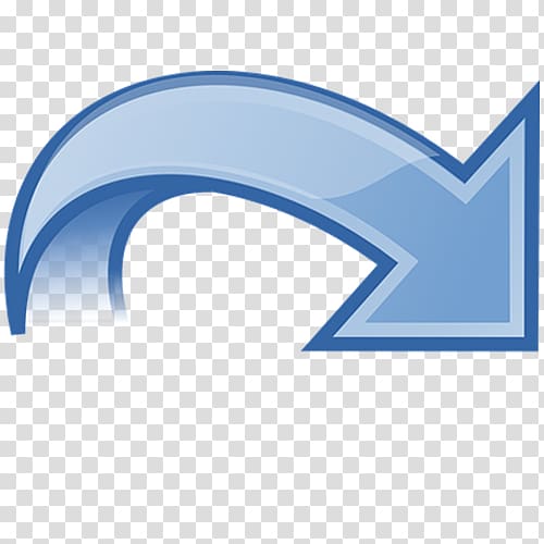 Tango Desktop Project , Blue turn arrow transparent background PNG clipart