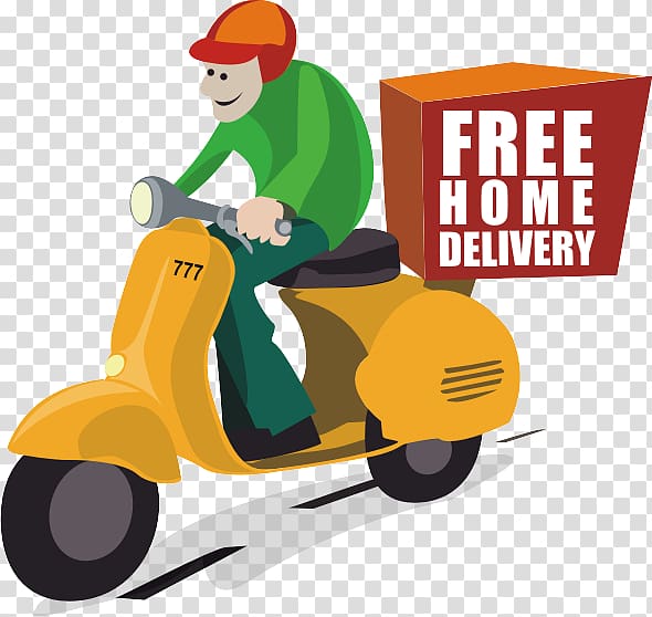 Delivery Ice & Roll Live Made Tawa Ice cream Courier , delivery transparent background PNG clipart