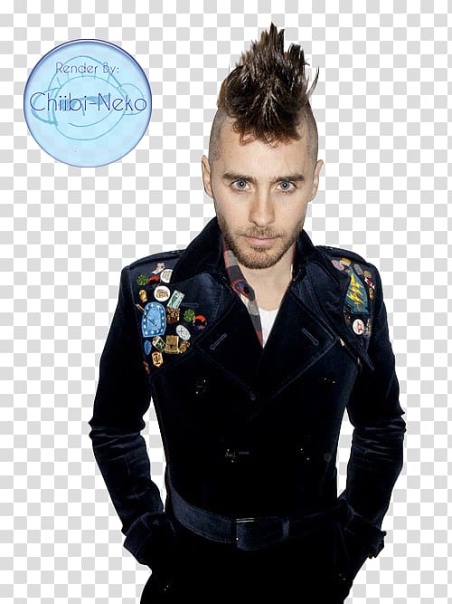 Jared Leto Cool and the Crazy Bright Lights Hairstyle Celebrity, others transparent background PNG clipart