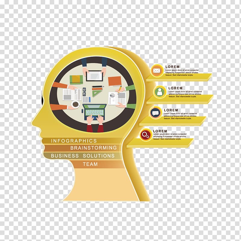 Drawing Infographic Icon, strongest brain transparent background PNG clipart