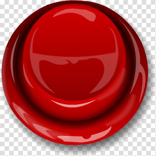 Big Red Button transparent background PNG cliparts free download