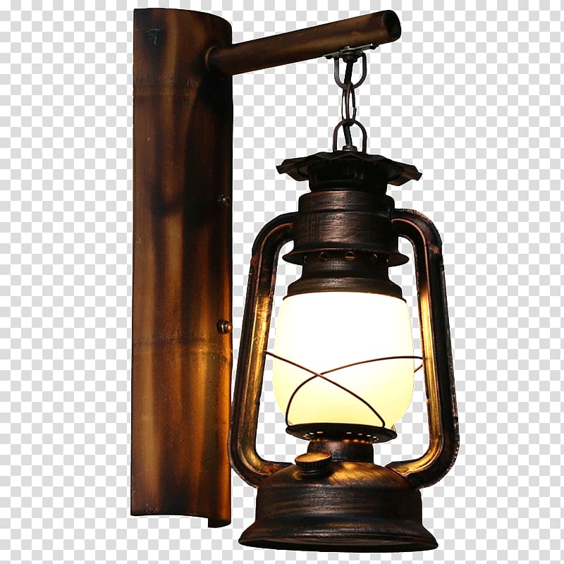 Light Kerosene lamp Lantern, led lamp transparent background PNG clipart