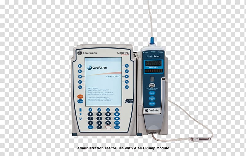Infusion pump Intravenous therapy Patient-controlled analgesia Becton Dickinson, module transparent background PNG clipart