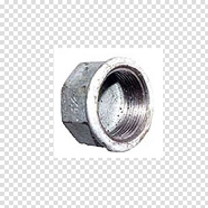 Galvanization Piping and plumbing fitting Steel Nut, iron transparent background PNG clipart