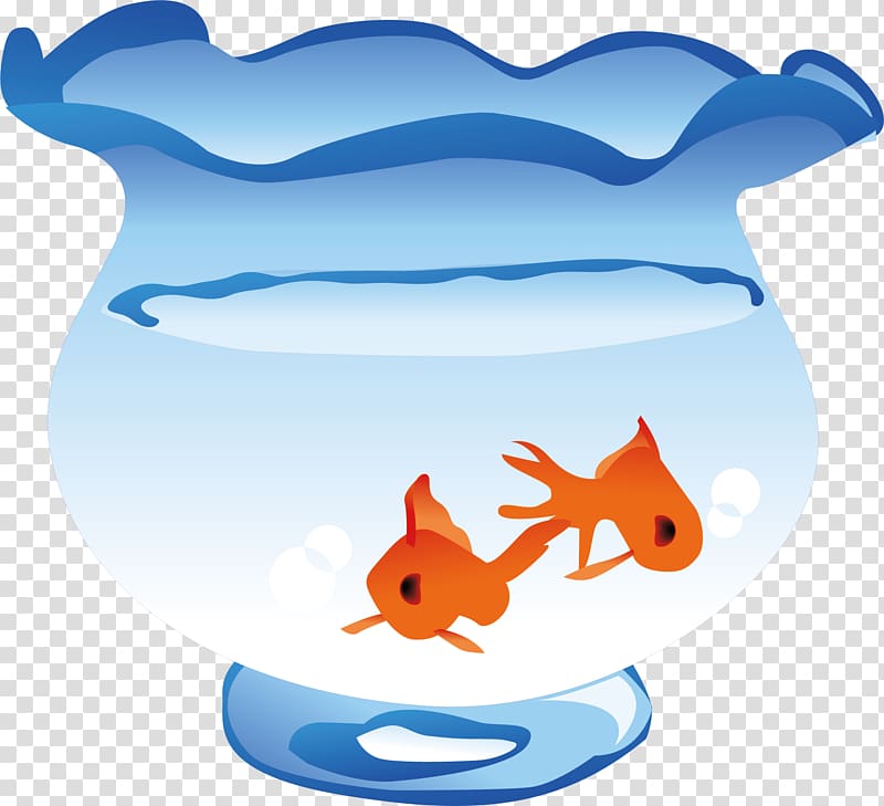 Aquarium Goldfish, Fish tank element transparent background PNG clipart
