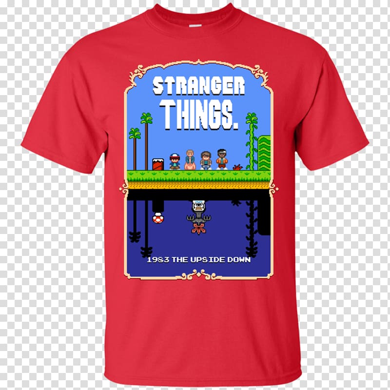 T-shirt Eleven Pixel art Super Mario Bros. Crossover, T-shirt transparent background PNG clipart