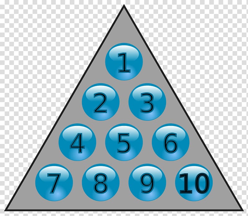Triangular number Pascal's triangle Geometry, triangle transparent background PNG clipart