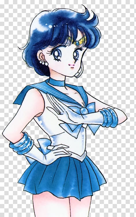 Sailor Mercury Sailor Venus Sailor Moon Anime Sailor Neptune, others transparent background PNG clipart