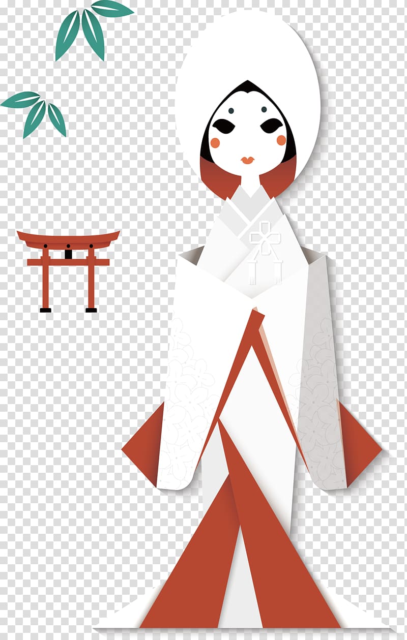 Japan Woman Kimono, Japanese woman transparent background PNG clipart