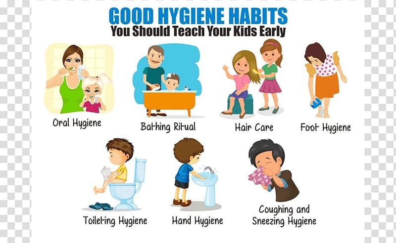 Habit Child Hygiene Health Etiquette, personnel hygiene transparent background PNG clipart