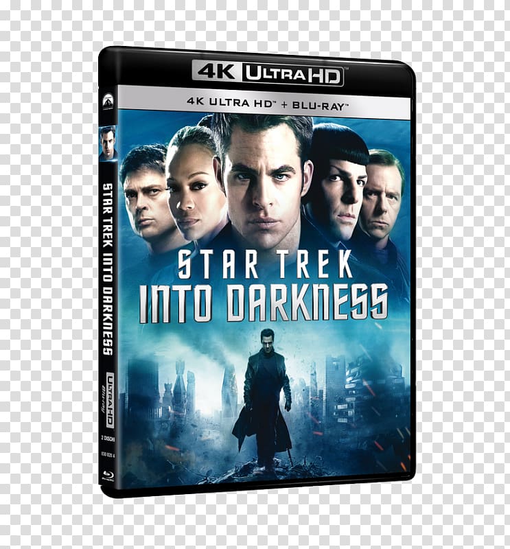 Chris Pine Star Trek Into Darkness Ultra HD Blu-ray Blu-ray disc James T. Kirk, chris pine transparent background PNG clipart