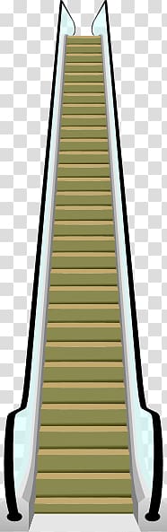 brown escalator illustration, Escalator transparent background PNG clipart