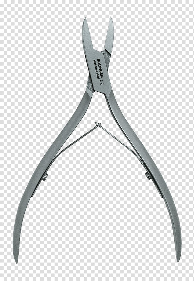 Diagonal pliers Bone cutter Surgery Surgical instrument, Nail transparent background PNG clipart