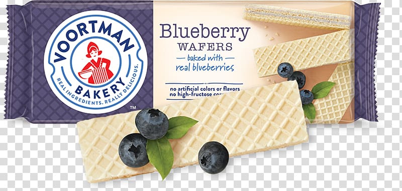 Waffle Wafer Voortman Cookies Fudge Biscuits, strawberry blueberry transparent background PNG clipart