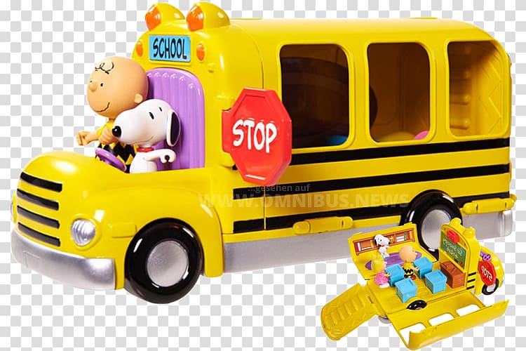 Charlie Brown Snoopy Bus Peanuts Peppermint Patty, bus transparent background PNG clipart