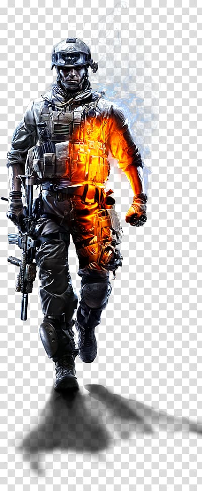 Battlefield 3 Battlefield: Bad Company 2 Battlefield 1 Battlefield 4, soldir transparent background PNG clipart