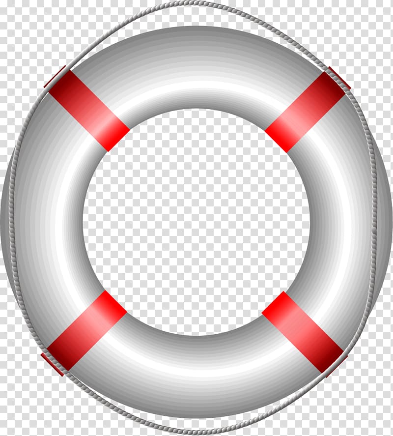 Lifebuoy Swimming, Grey swimming circle material transparent background PNG clipart