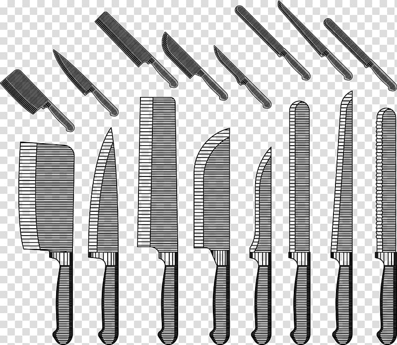 Kitchen knife Tool Kitchen utensil, Kitchen knife transparent background PNG clipart