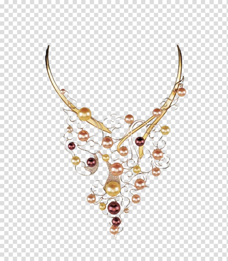 Necklace Jewellery Gemstone Pearl, necklace transparent background PNG clipart