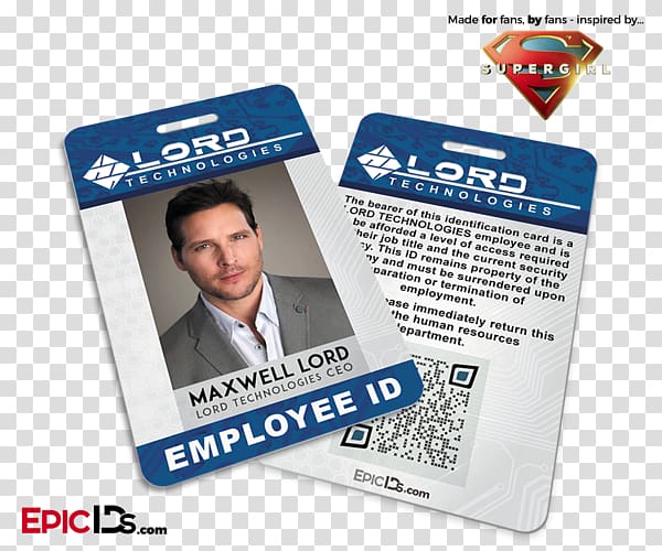 Kara Zor-El Maxwell Lord Television show Supergirl, Holliday Card Mockup transparent background PNG clipart