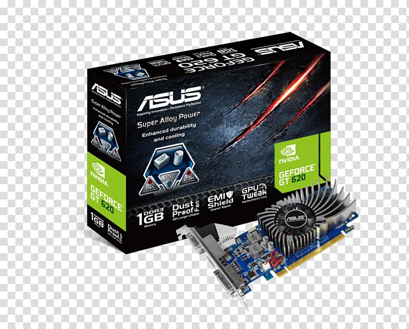 Graphics Cards & Video Adapters GDDR5 SDRAM GeForce PCI Express Radeon, nvidia transparent background PNG clipart
