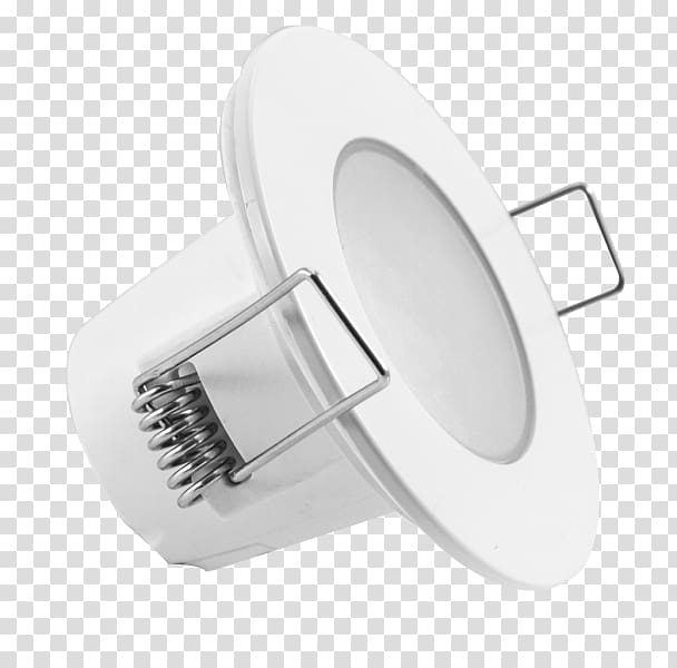 Light fixture LED lamp Light-emitting diode Incandescent light bulb, round spot transparent background PNG clipart