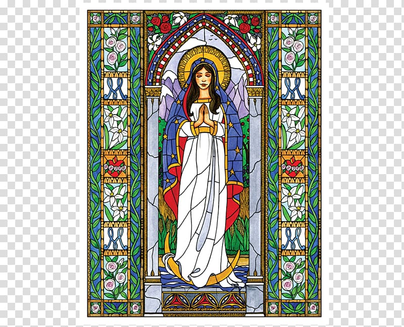 Stained glass Religion Material, glass transparent background PNG clipart