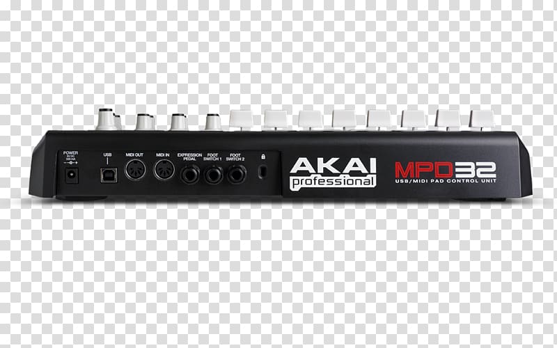Akai MPD32 MIDI Controllers Akai MPC, akai transparent background PNG clipart