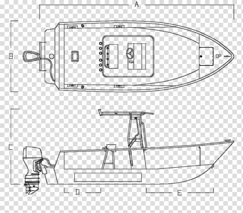 Technical drawing Boat Line art Cartoon, boat transparent background PNG clipart